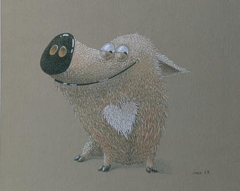 Pig Art | Giclée Print