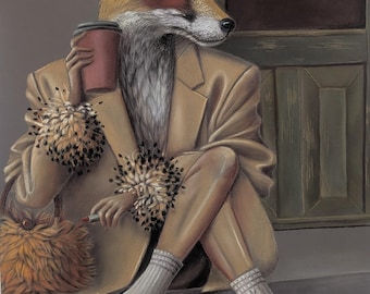 Fox Art | On Giclée  Print