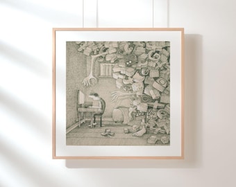 Arte en redes sociales / Impresión Giclée