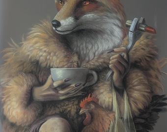 Fox Art | On Giclée  Print