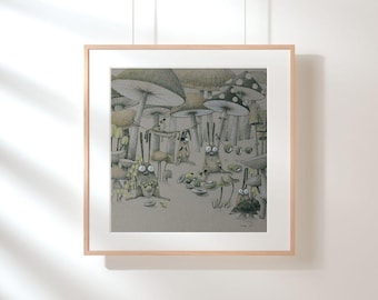 Rabbit Art | Giclée Print