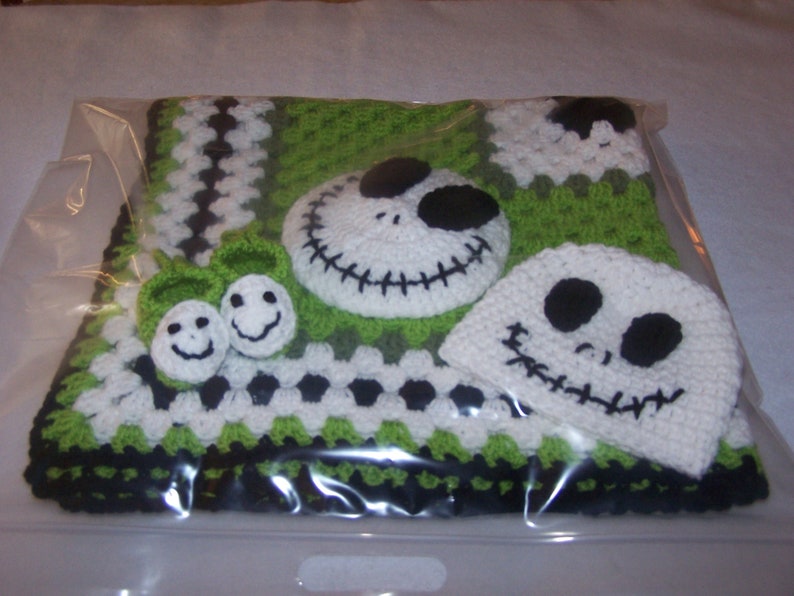 Hand Crocheted Jack Skellington Nightmare Before Christmas Etsy