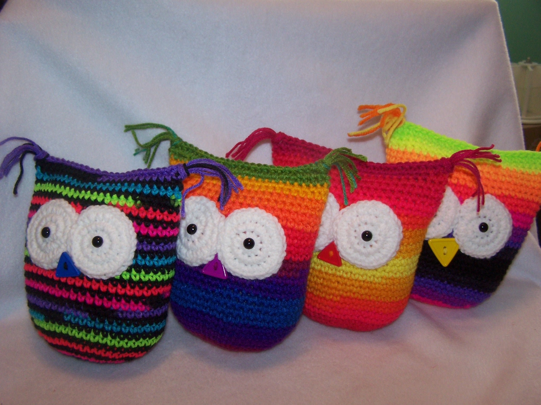 Amigurumi Large Owl Crochet, Child Toy, Nursery Decor, Easter Basket stuffer