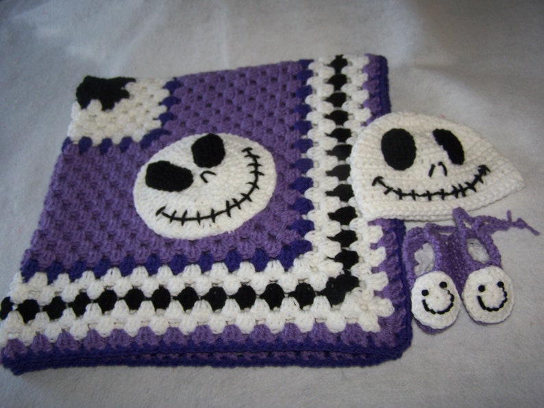 Hand Crocheted Jack Skellington Nightmare Before Christmas Etsy