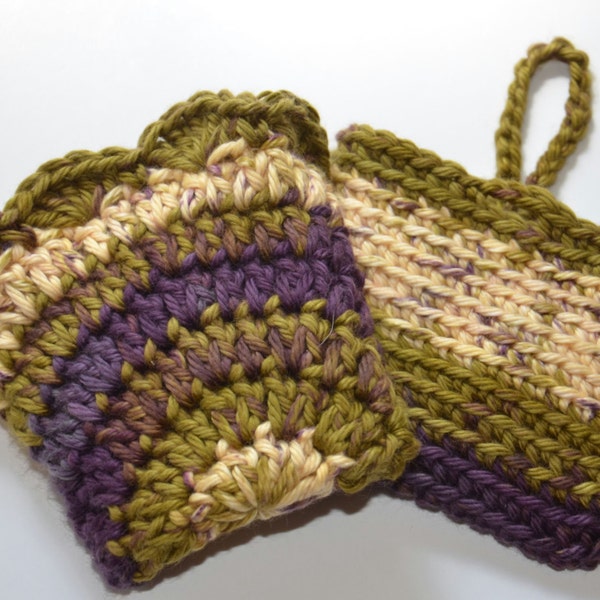 Crochet Washcloth - Soap Sack - Crochet Washcloth
