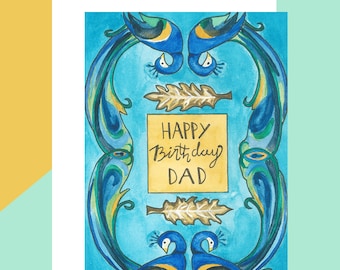 Happy Birthday Dad! Greetings Card