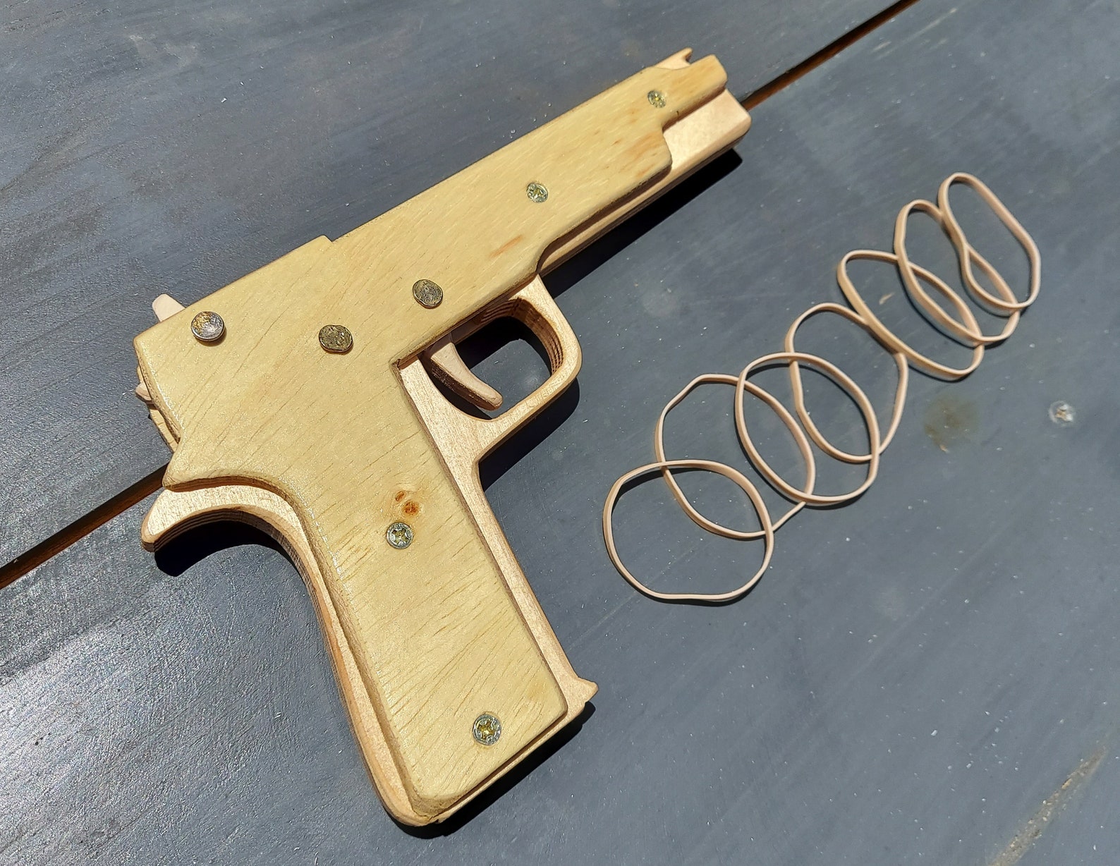 Colt 1911 Pistolet à élastique Etsy