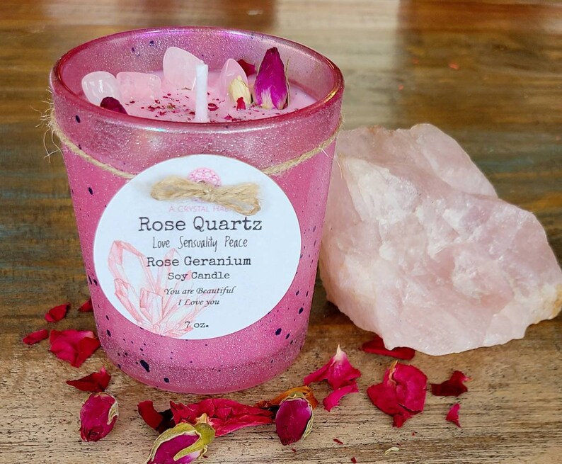 rose quartz affirmation