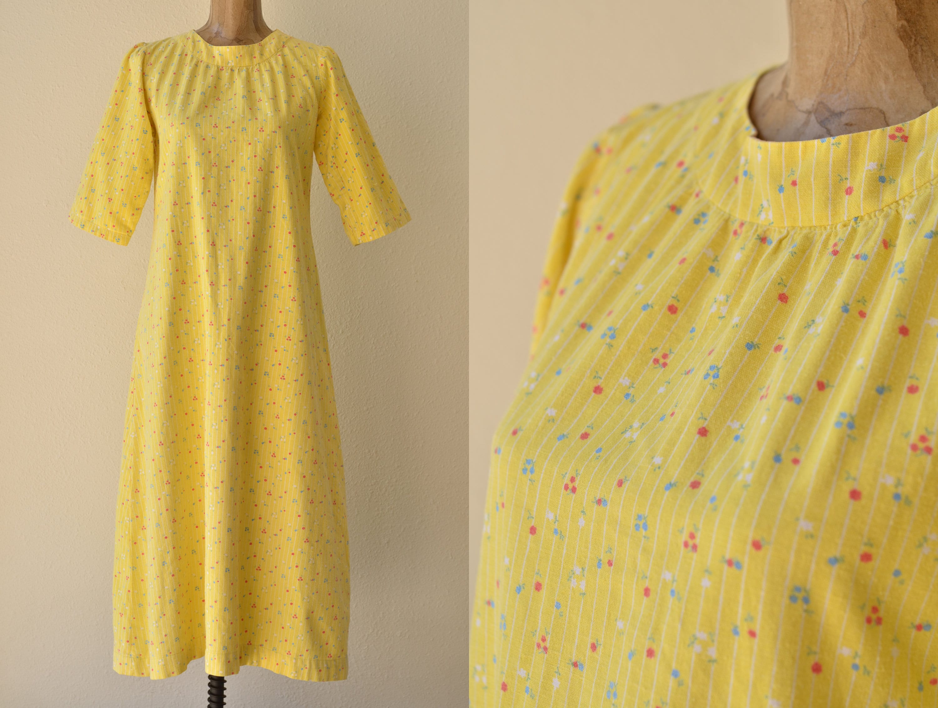 yellow night dress