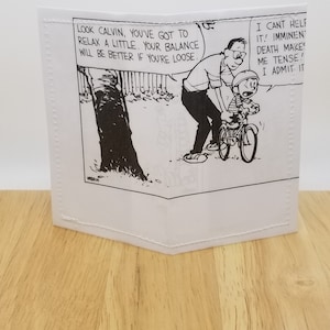 Imminent Death Makes Me Tense - Thin Folding Wallet