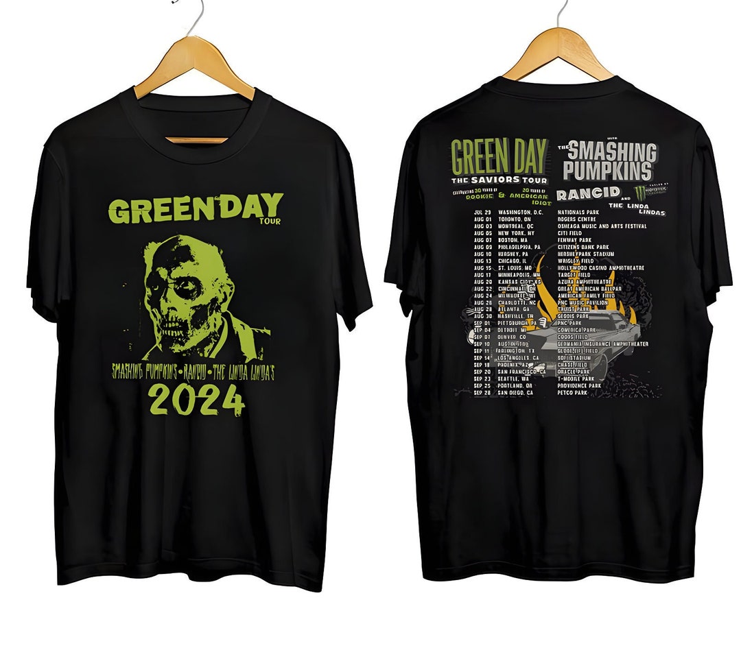 Green Day the Saviors 2024 Tour Shirt, Green Day Dookie Shirt, Green