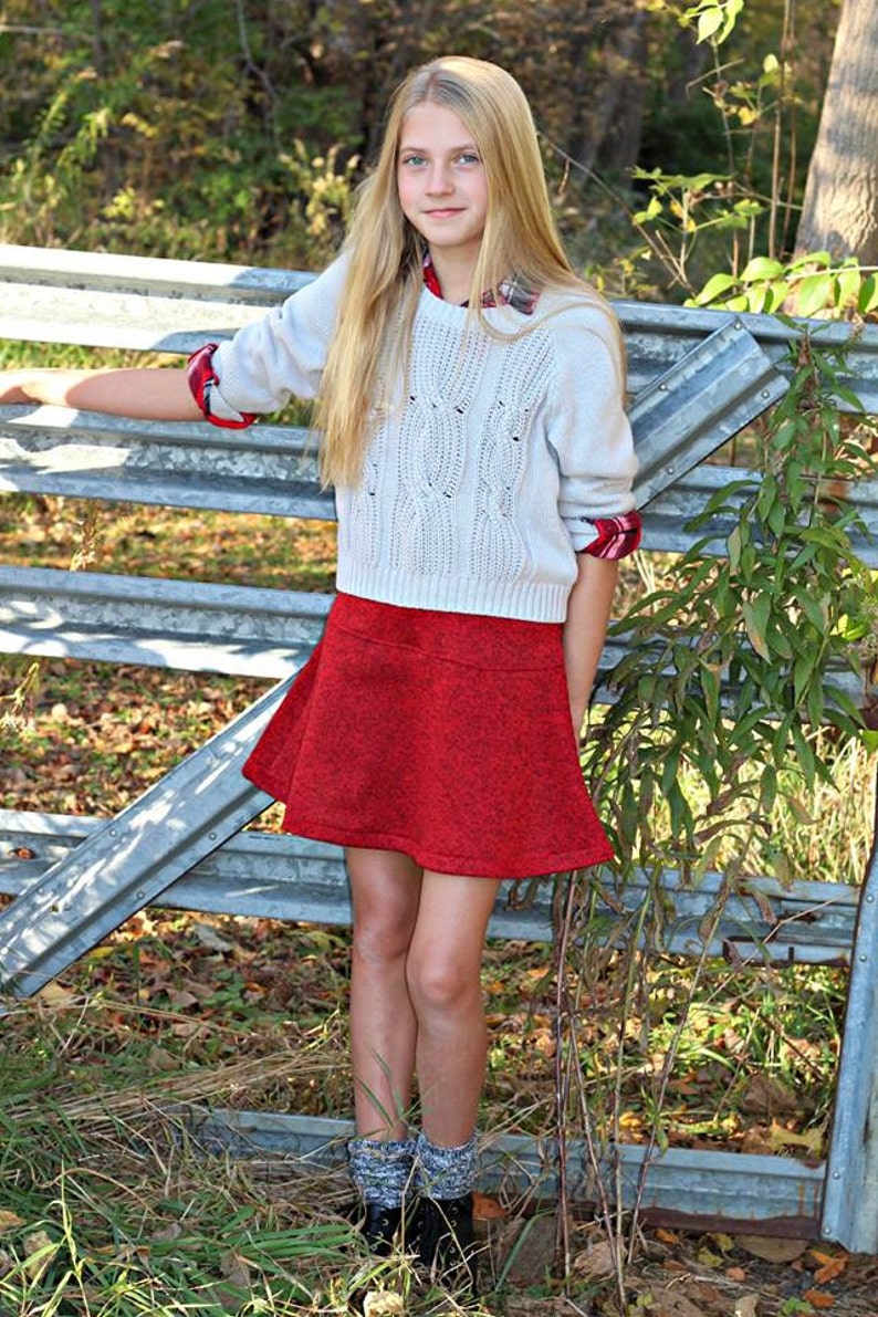 Tween Easy ALine Skirt/Skort Etsy