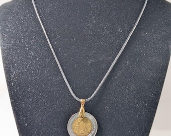 Mexican 2 Peso Coin Pendant