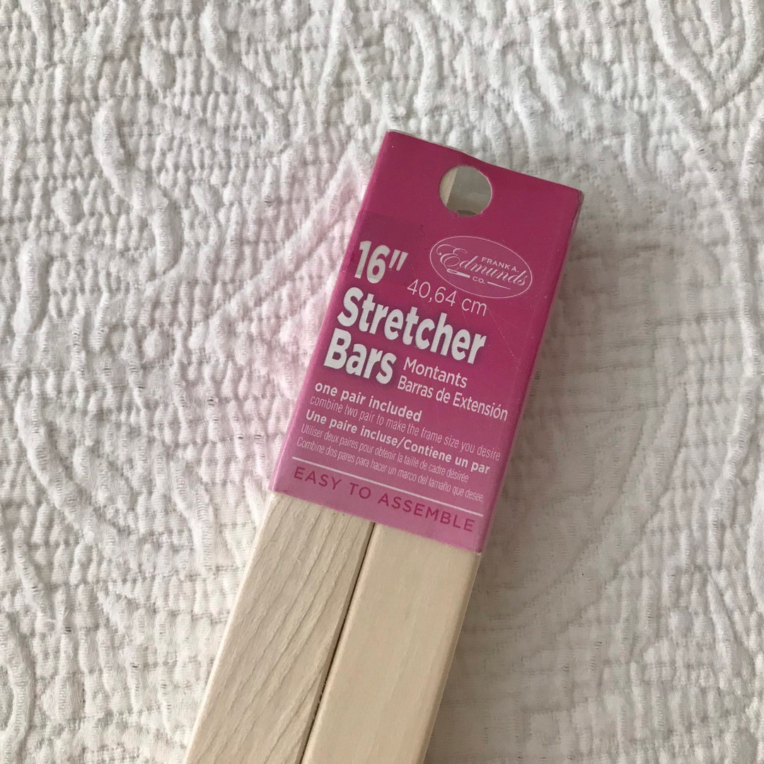 Frank A Edmunds 16 Wood Stretcher Bars for Needlework, Artwork and