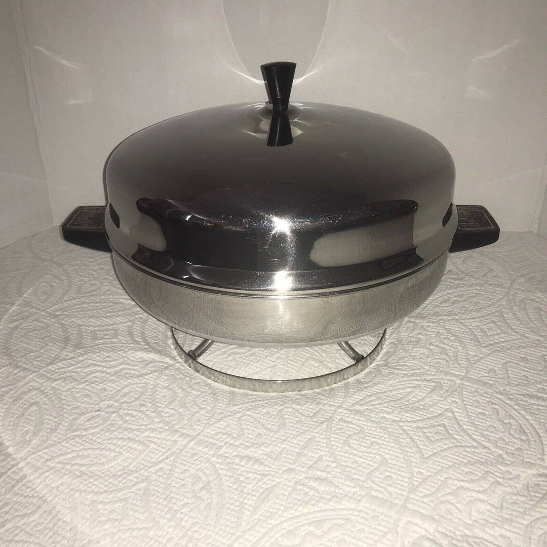 Farberware Buffet Server Electric Skillet Immersible Fry/dome Etsy