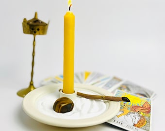 Taper Candle Holder Altar for Candle Magic and Spell Work Gift