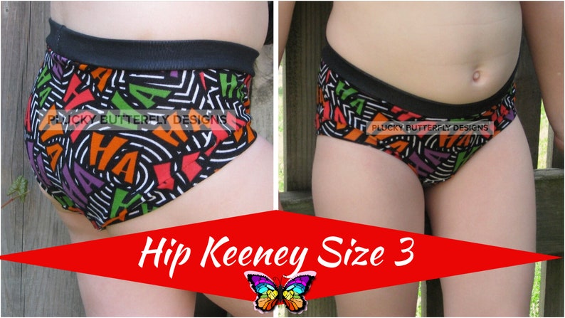 Hip Keeney Girls Underwear Pattern image 5