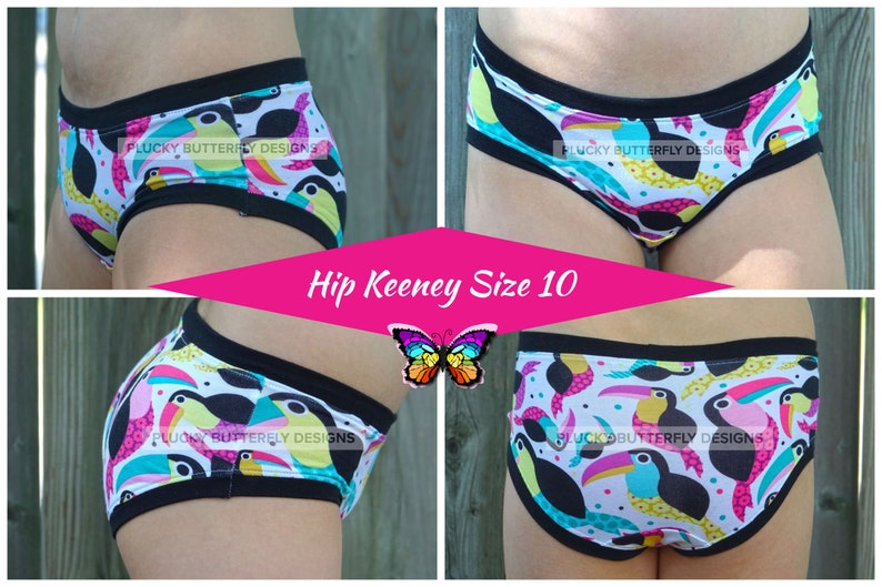 Hip Keeney Girls Underwear Pattern image 9
