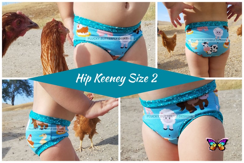 Hip Keeney Girls Underwear Pattern image 3