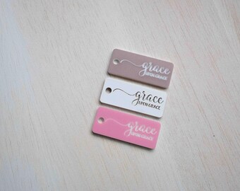 Grace Upon Grace  gift tag I Rear View Mirror decoration