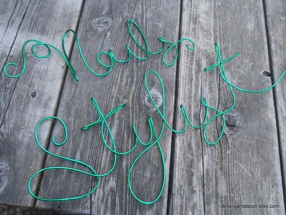 Salon Station Decor Stylist Sign Custom For Nail Salon Hair Etsy