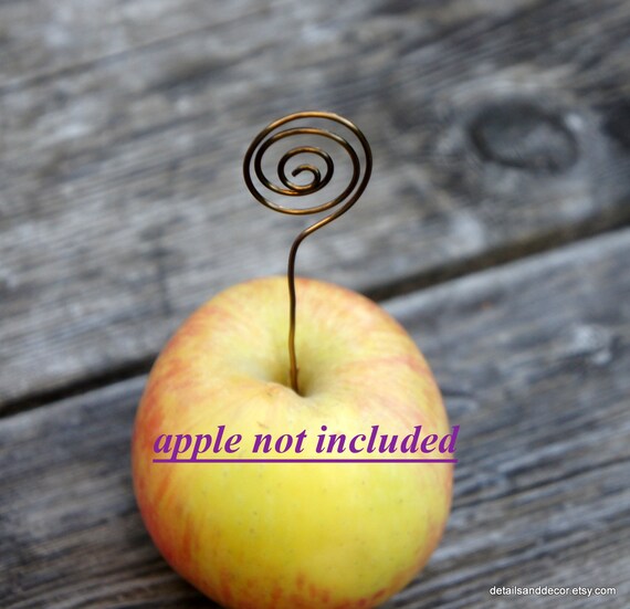Fruit Or Vegetable Sign Holders For Wedding Reception Party Etsy