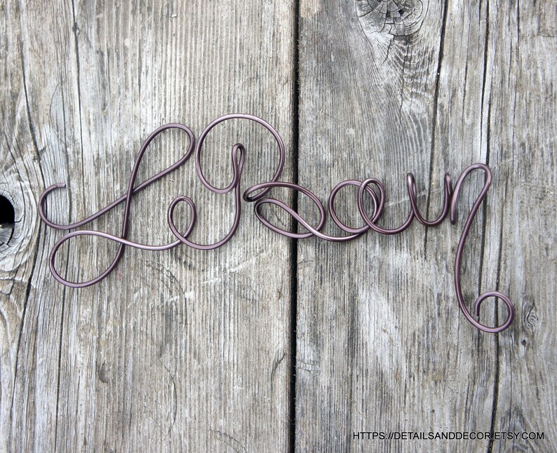 Rustic French Bath Decor Le Bain Sign For Door Or Wall Image 0