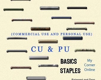 Staples | Digital Scrapbooking | Commercial Use