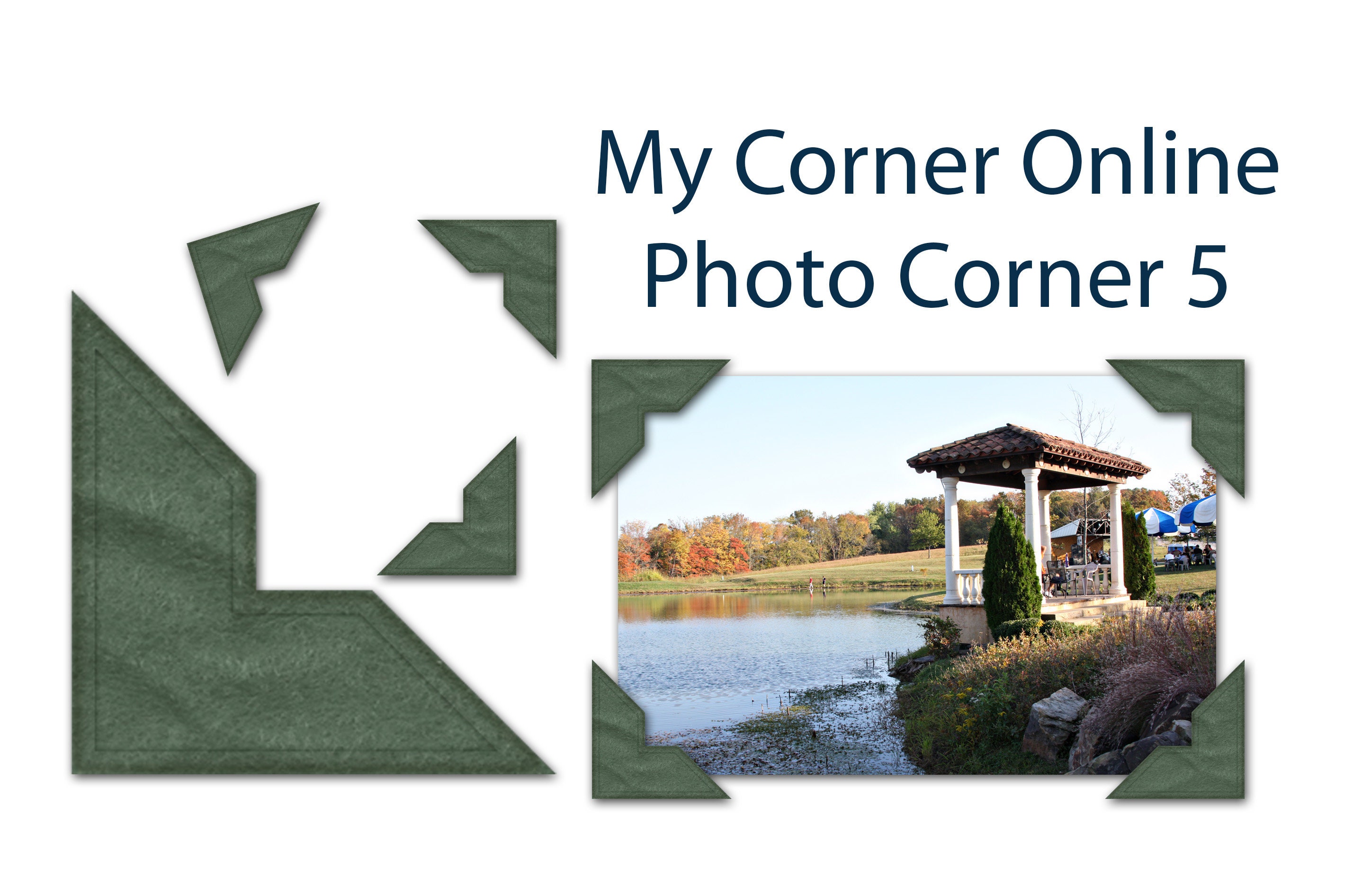 Photo Corners for Photos and Images | Digital Scrapbooking - Etsy