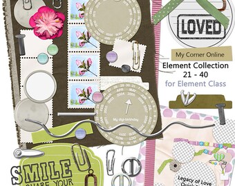 Element Collection 2 (Digital Scrapbooking)