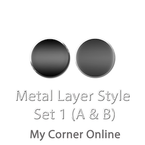Metal Photoshop Layer Styles