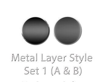 Metal Photoshop Layer Styles