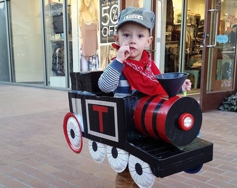 Déguisement d'Halloween pour enfant, Déguisement de mécanicien de train pour garçon, Chapeau de chef de train, Chapeau de chef de train personnalisé pour enfants, Chapeau de chef de train personnalisé pour enfants, Déguisement