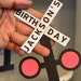Personalized Birthday Crossing Sign Custom Railroad Crossing - Etsy