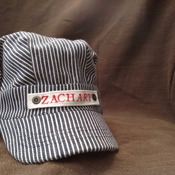 Special Listing for Personalized Train Hat