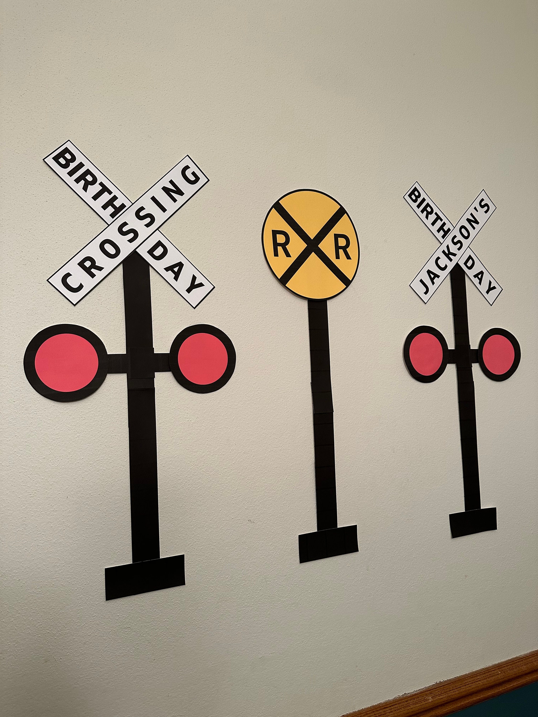 railway crossing sign clipart vinyl