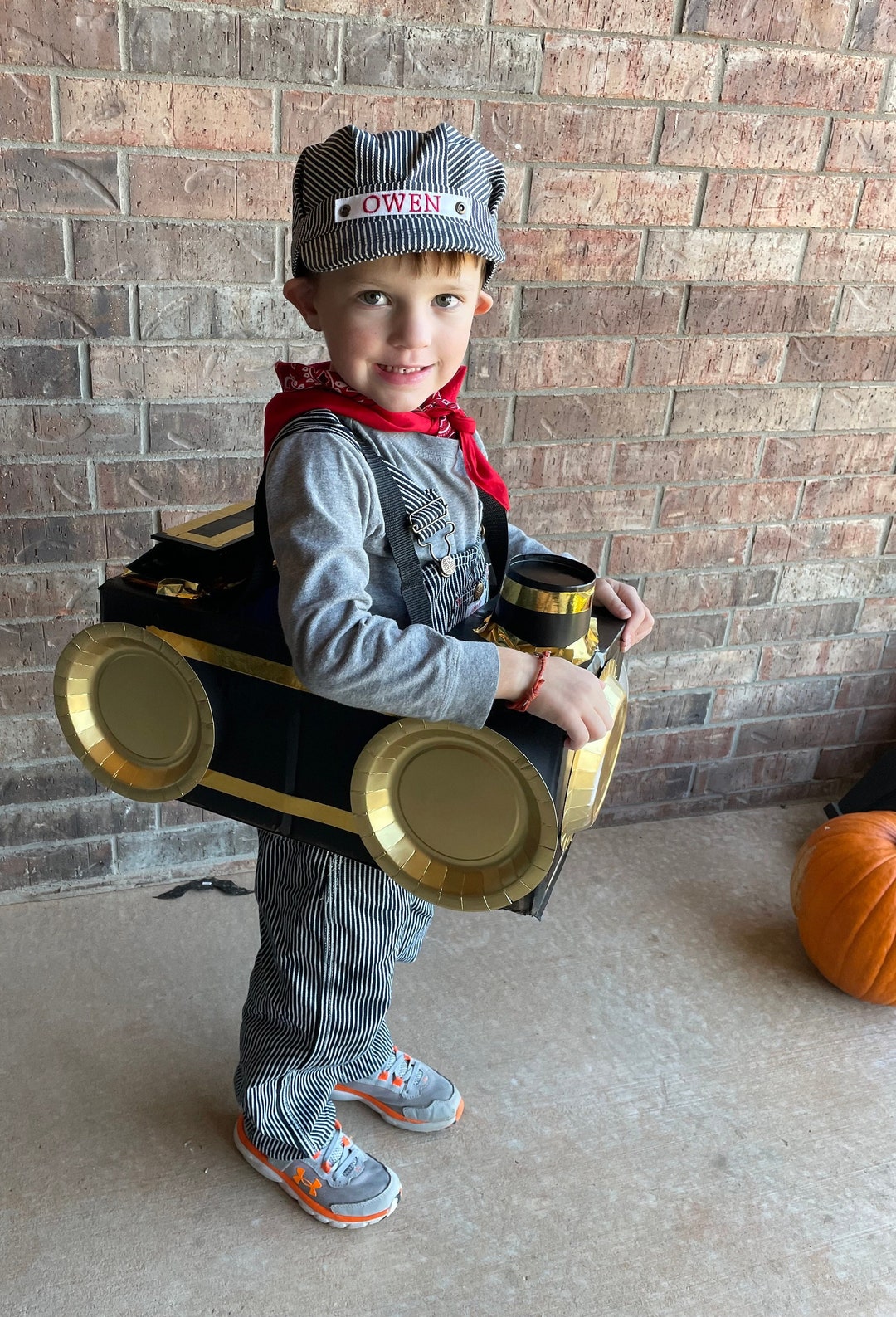 Toddle Boy Halloween Costume, Train Engineer Outfit, Train Conductor