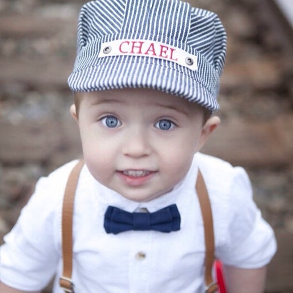 Toddler Train Conductor Costume, Train Engineer Boy Costume, Toddler Halloween Costume, Kids Halloween Costume, Personalized Train Conductor