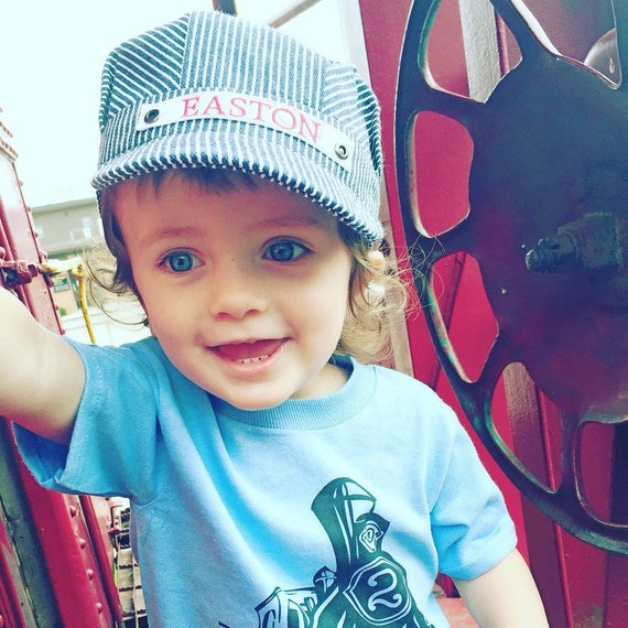 Train Hat, Train Outfit, Train Engineer Costume, Toddler Boy, Train