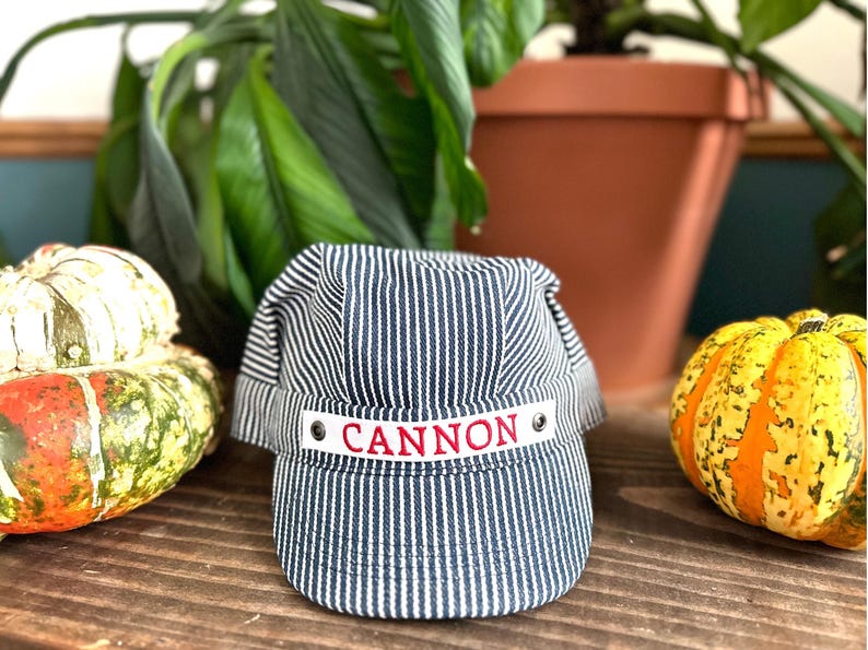 Halloween Costume Hat for Toddler Boy, Train Engineer Hat for Kids