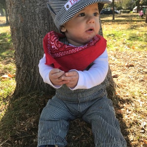 Train Hat, Train Outfit, Train Engineer Costume, Toddler Boy, Train Gift Set, Train Hat, Choo Choo I'm 2, Train Birthday, Personalized Train image 6