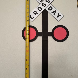 Birthday Crossing Sign, Railroad Crossing Sign, Personalized Train ...
