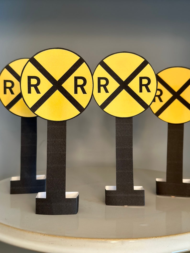 Railroad Sign Train Crossing Sign Rail Road Sign Train - Etsy
