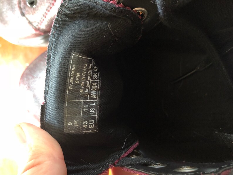 Dr Martens Airwair Spin shoes size 11