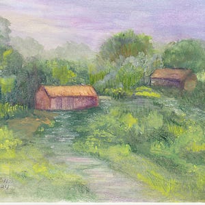 Pastoral Landscape Fine Art Print