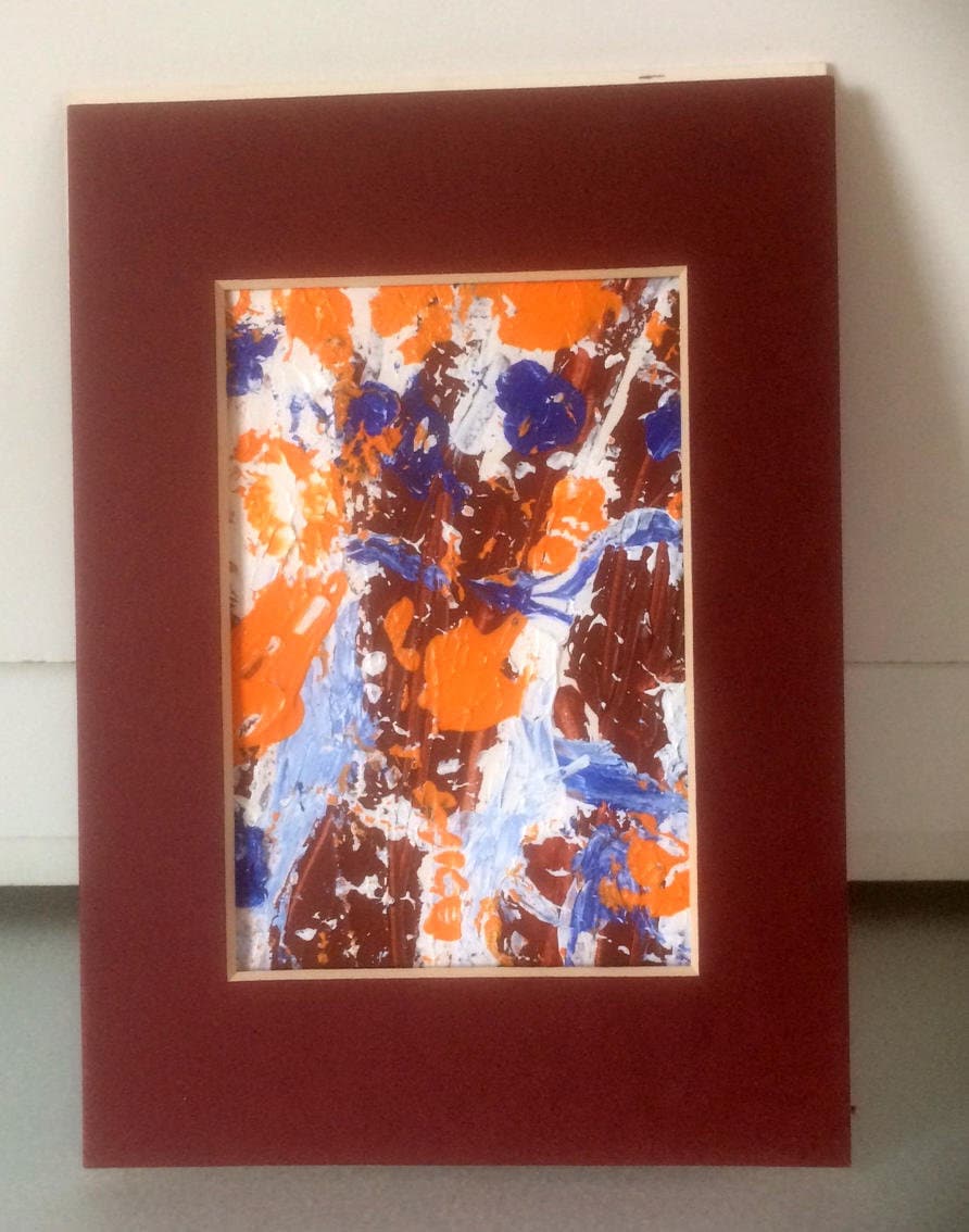 Buy Contemporary Art Original Art 5x7 Abstract Art Acrylic Painting