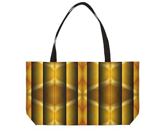 Chic Weekend Tote Bag, Stylish Travel Bag, Eco-Friendly Shopping Tote, Summer Getaway Essential, Unique Gift Idea