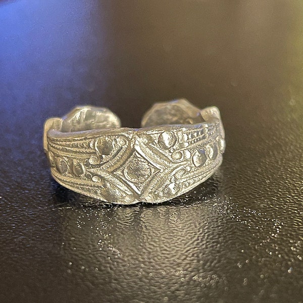Cast Pewter Ring Size 7