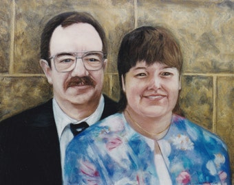 CUSTOM Adult Portrait, Choice of Medium 24x36