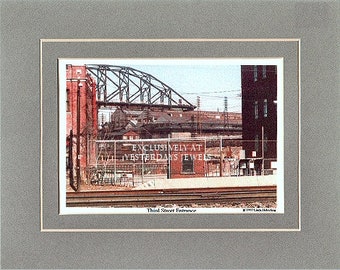 Bethlehem Steel 11x14 Art Print - Third St. Entrance
